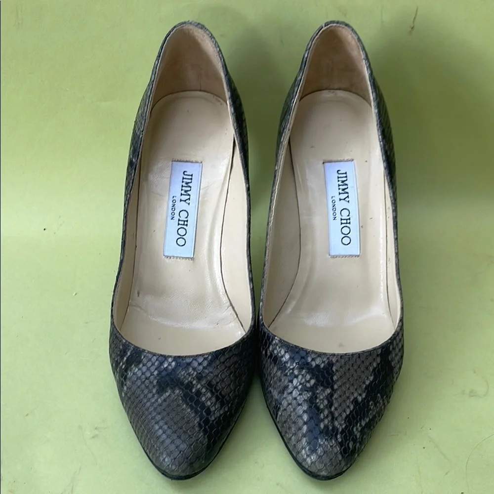 Jimmy Choo Black High Heel Stilettos In Original Box - Picture 7 of 16